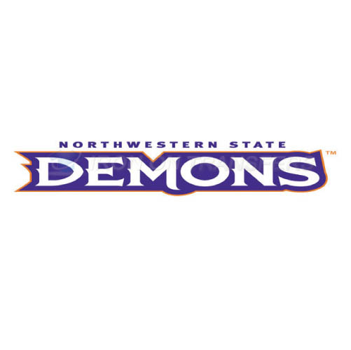 Northwestern State Demons Iron-on Stickers (Heat Transfers)NO.5696